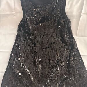 H&M Black Sequin Kids Formal Dress